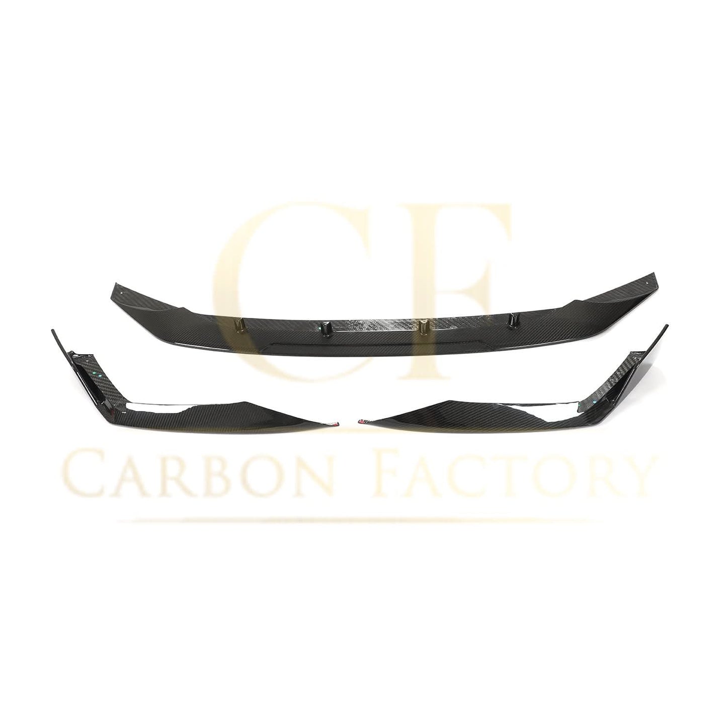 V Style Pre-Preg Carbon Fibre Front Splitter for Audi C8 RS6 19-22 - Carbon Factory