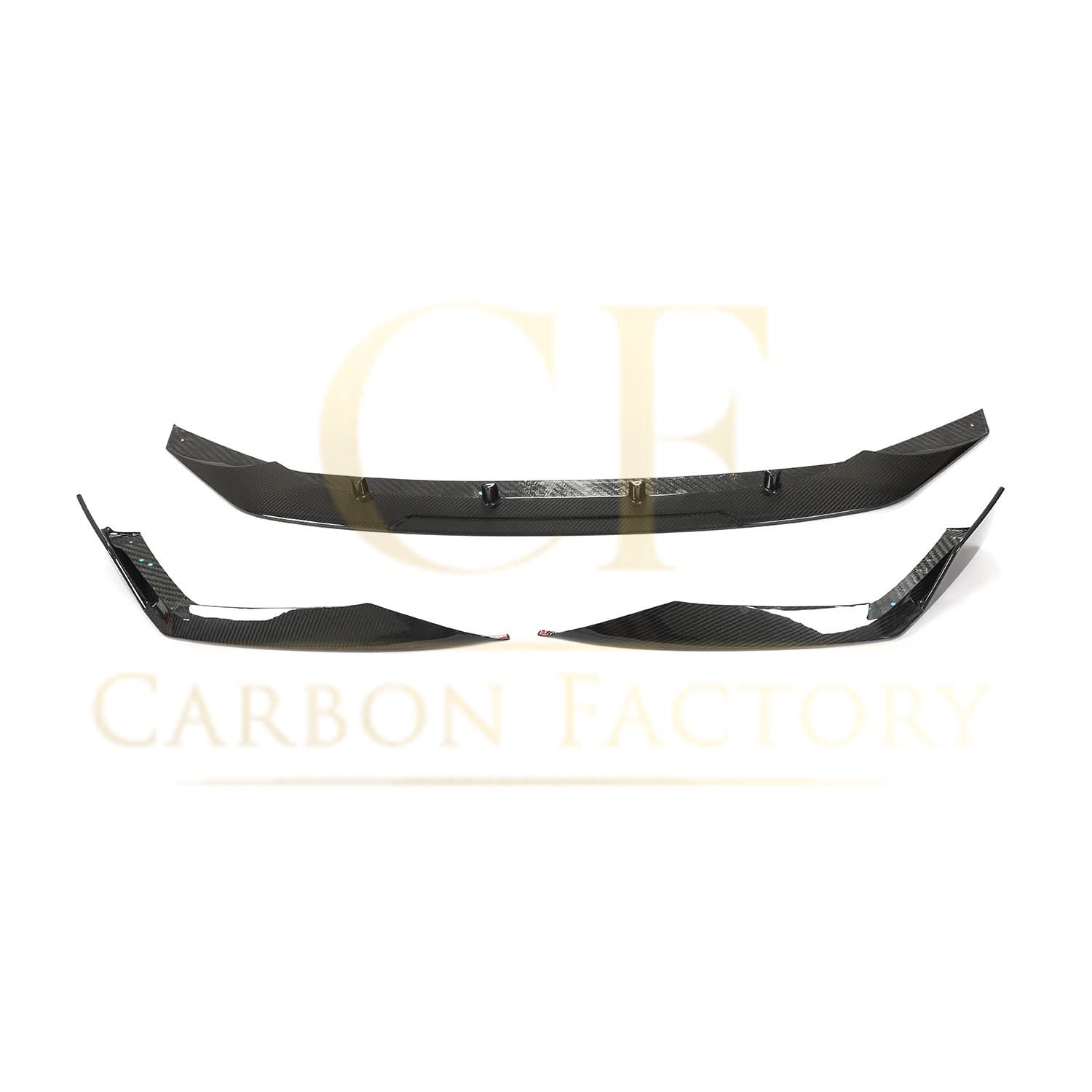 V Style Pre-Preg Carbon Fibre Front Splitter for Audi C8 RS6 19-22 - Carbon Factory
