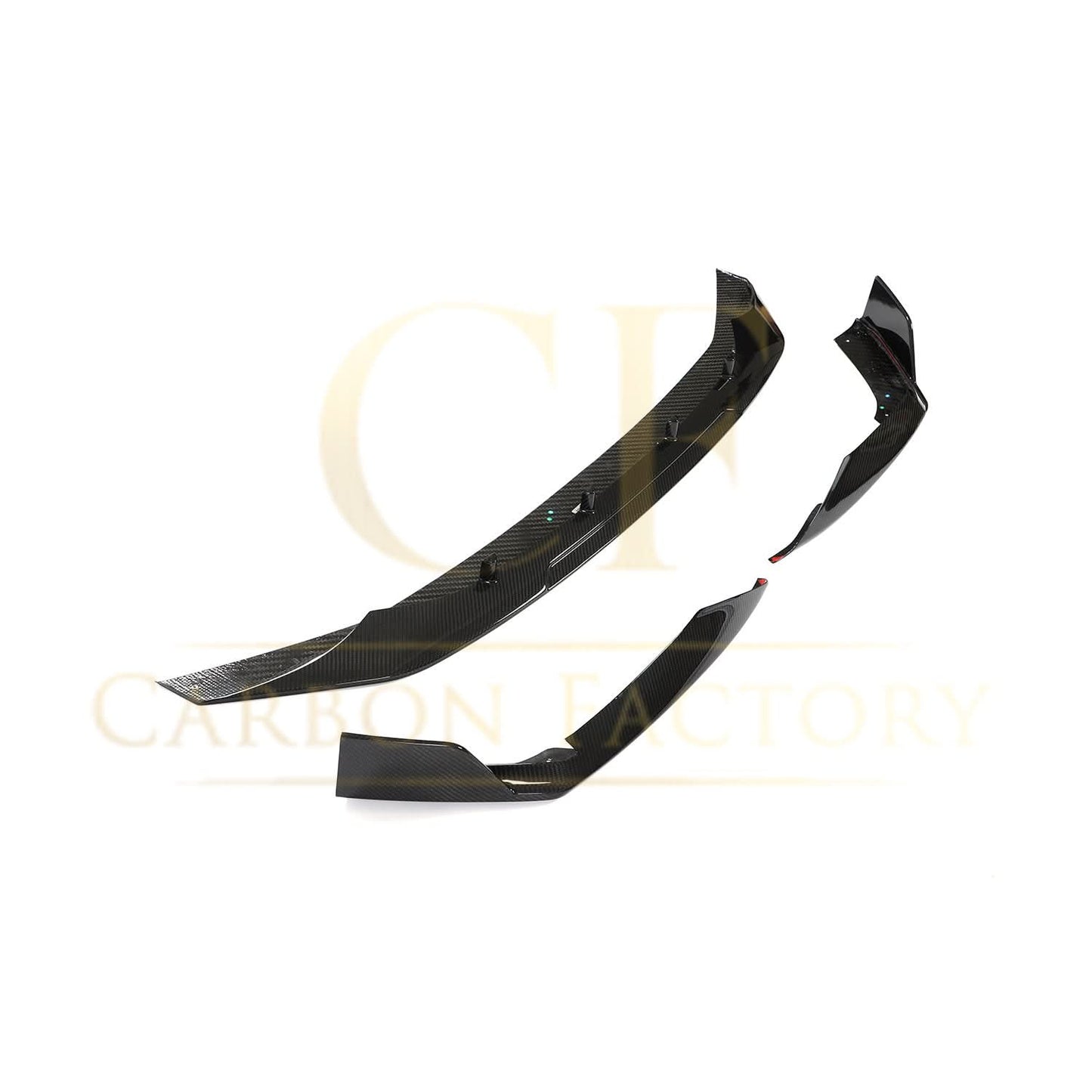 V Style Pre-Preg Carbon Fibre Front Splitter for Audi C8 RS6 19-22 - Carbon Factory