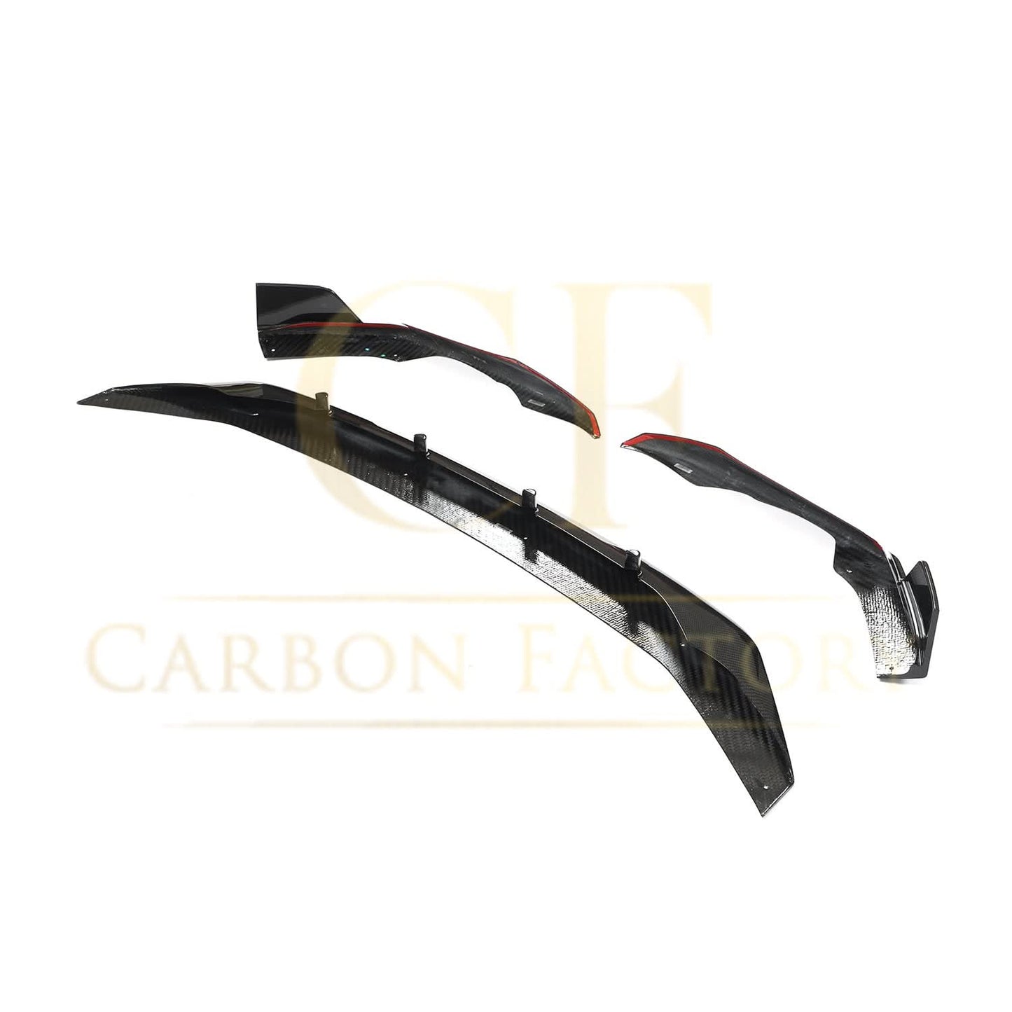 V Style Pre-Preg Carbon Fibre Front Splitter for Audi C8 RS6 19-22 - Carbon Factory