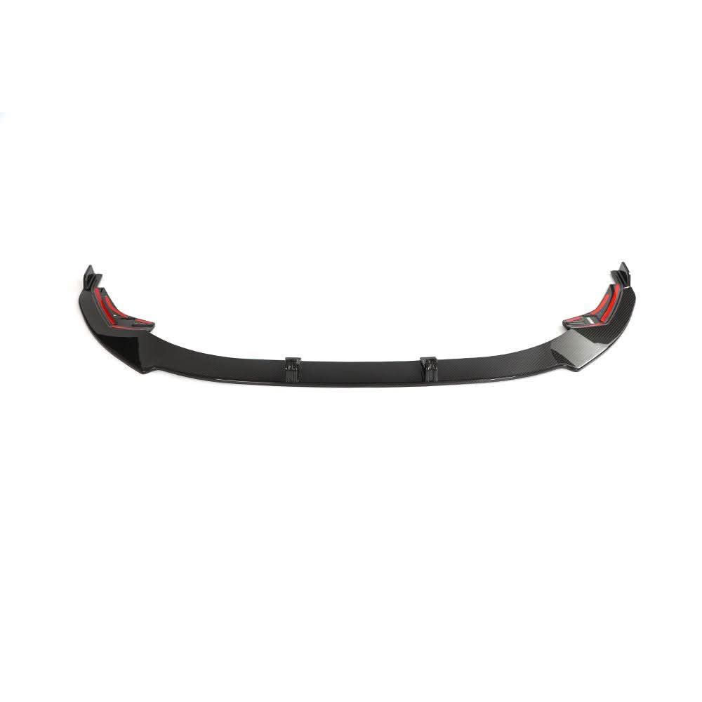 V Style Pre-Preg Carbon Fibre Front Splitter for Audi S3 Saloon 21-Present - Carbon Factory