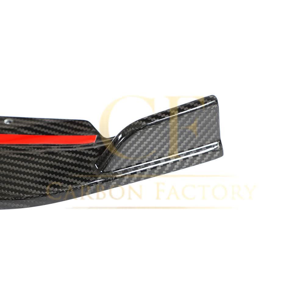 V Style Pre-Preg Carbon Fibre Front Splitter for Audi S3 Saloon 21-Present - Carbon Factory