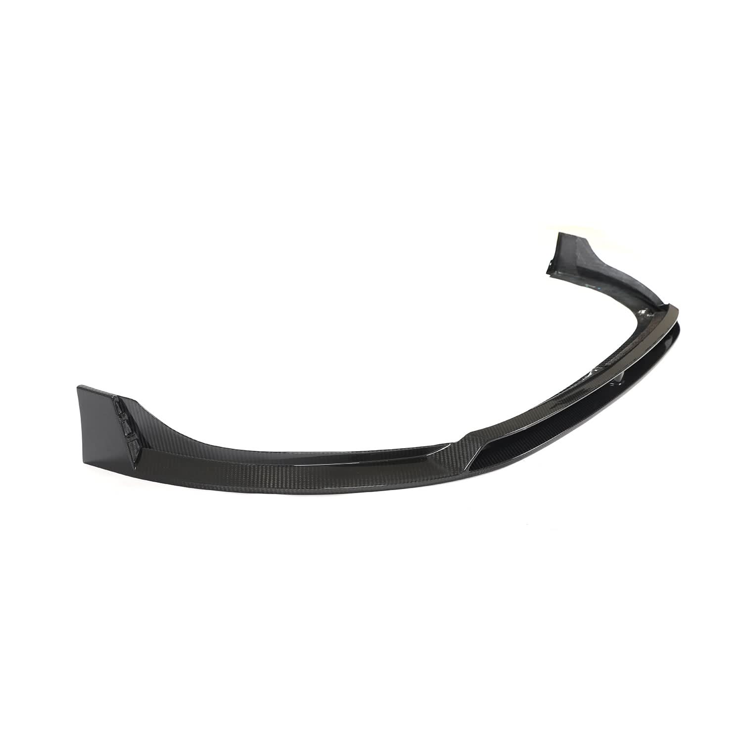 V Style Pre-Preg Carbon Fibre Front Splitter for VW Golf MK8 GTI 21-Present - Carbon Factory