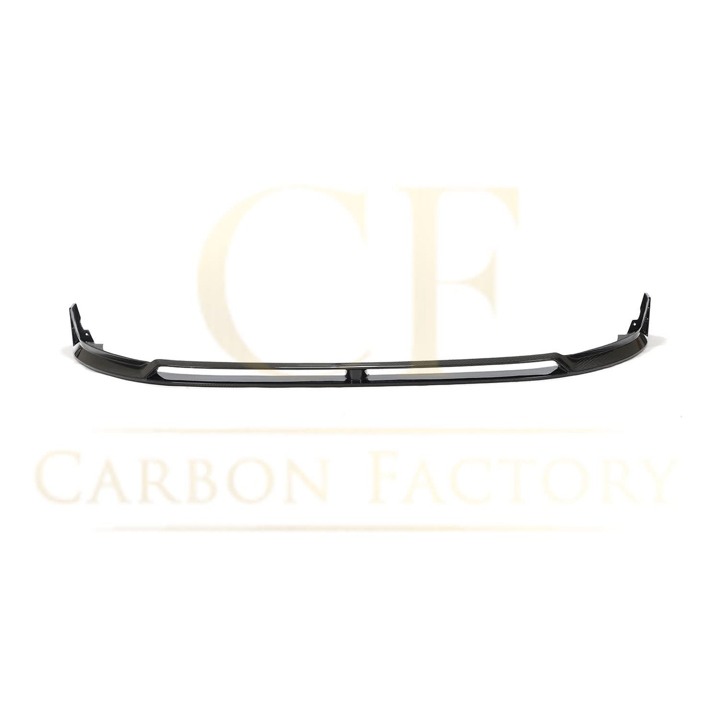 V Style Pre-Preg Carbon Fibre Front Splitter for VW Golf MK8 GTI 21-Present - Carbon Factory