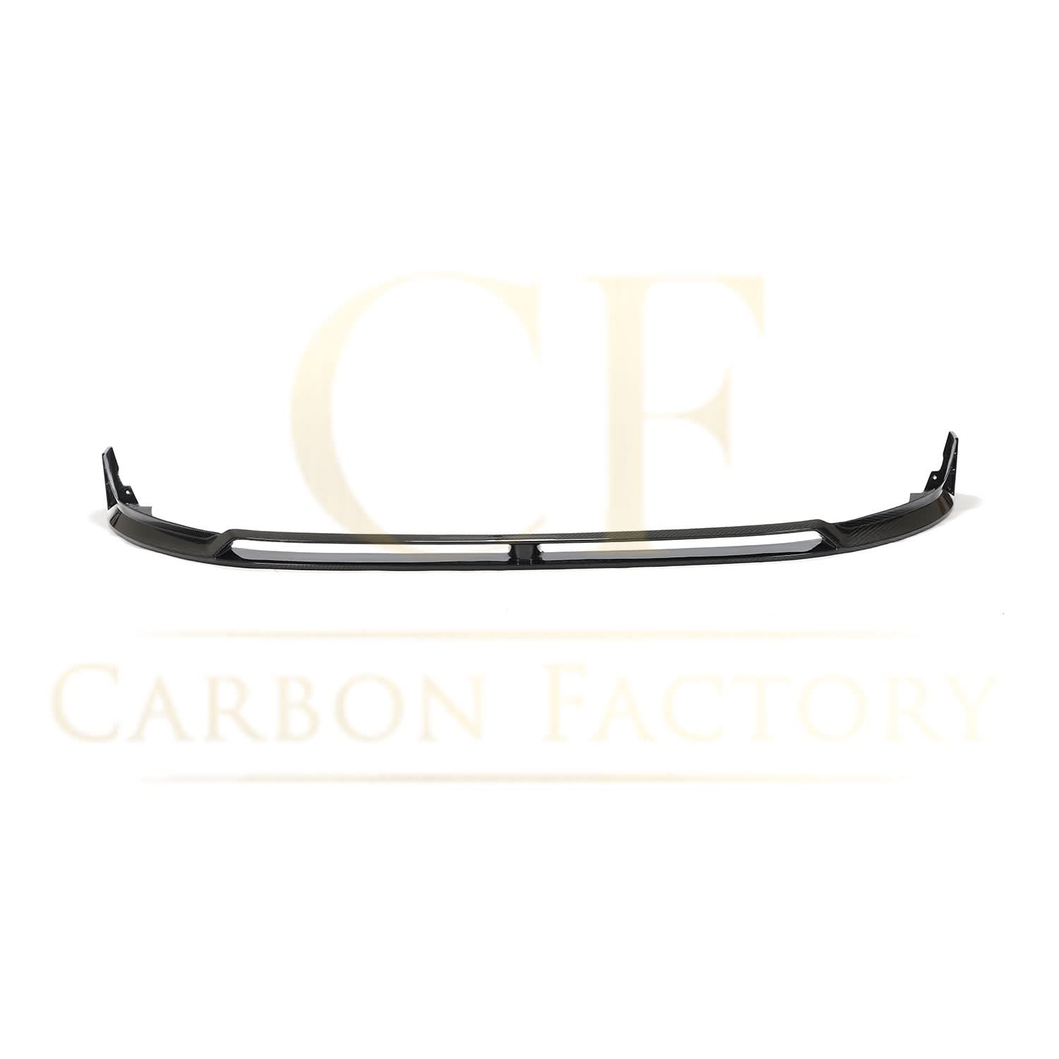 V Style Pre-Preg Carbon Fibre Front Splitter for VW Golf MK8 GTI 21-Present - Carbon Factory
