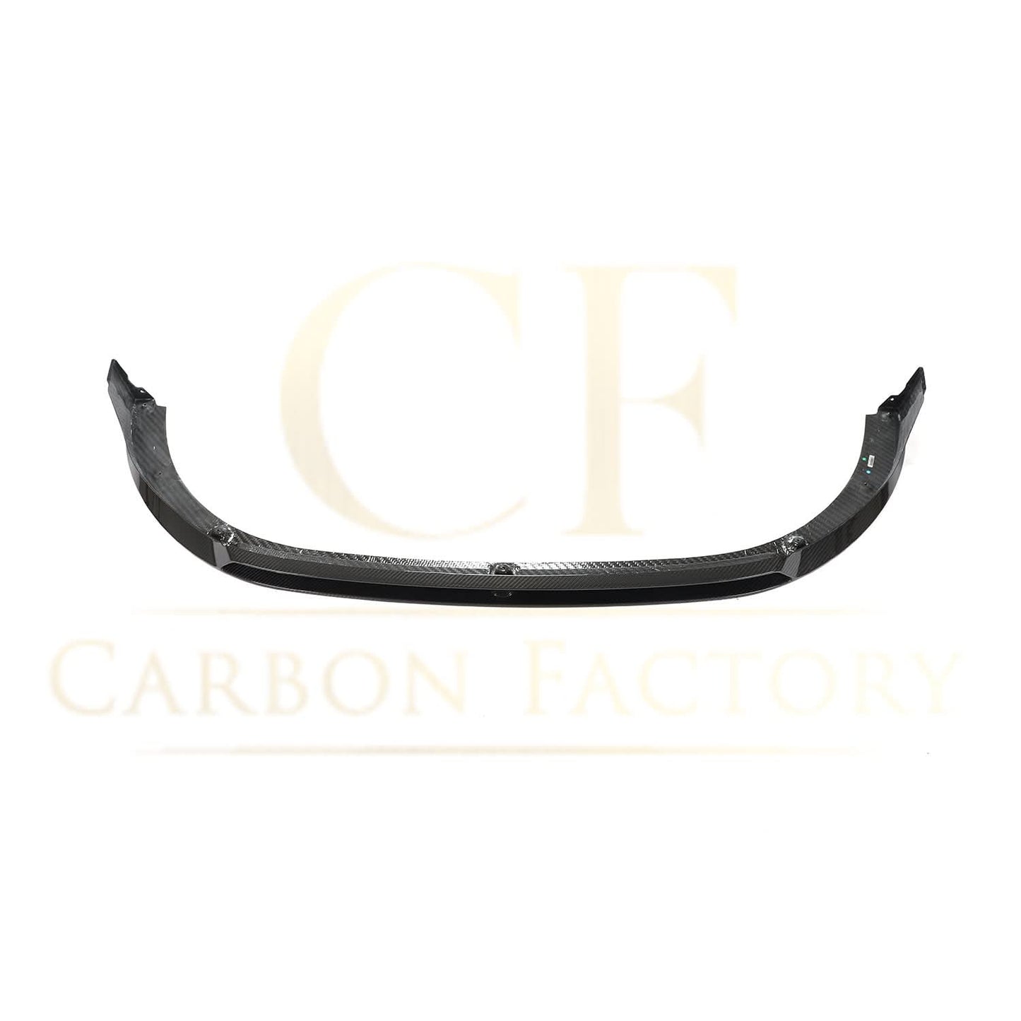 V Style Pre-Preg Carbon Fibre Front Splitter for VW Golf MK8 GTI 21-Present - Carbon Factory