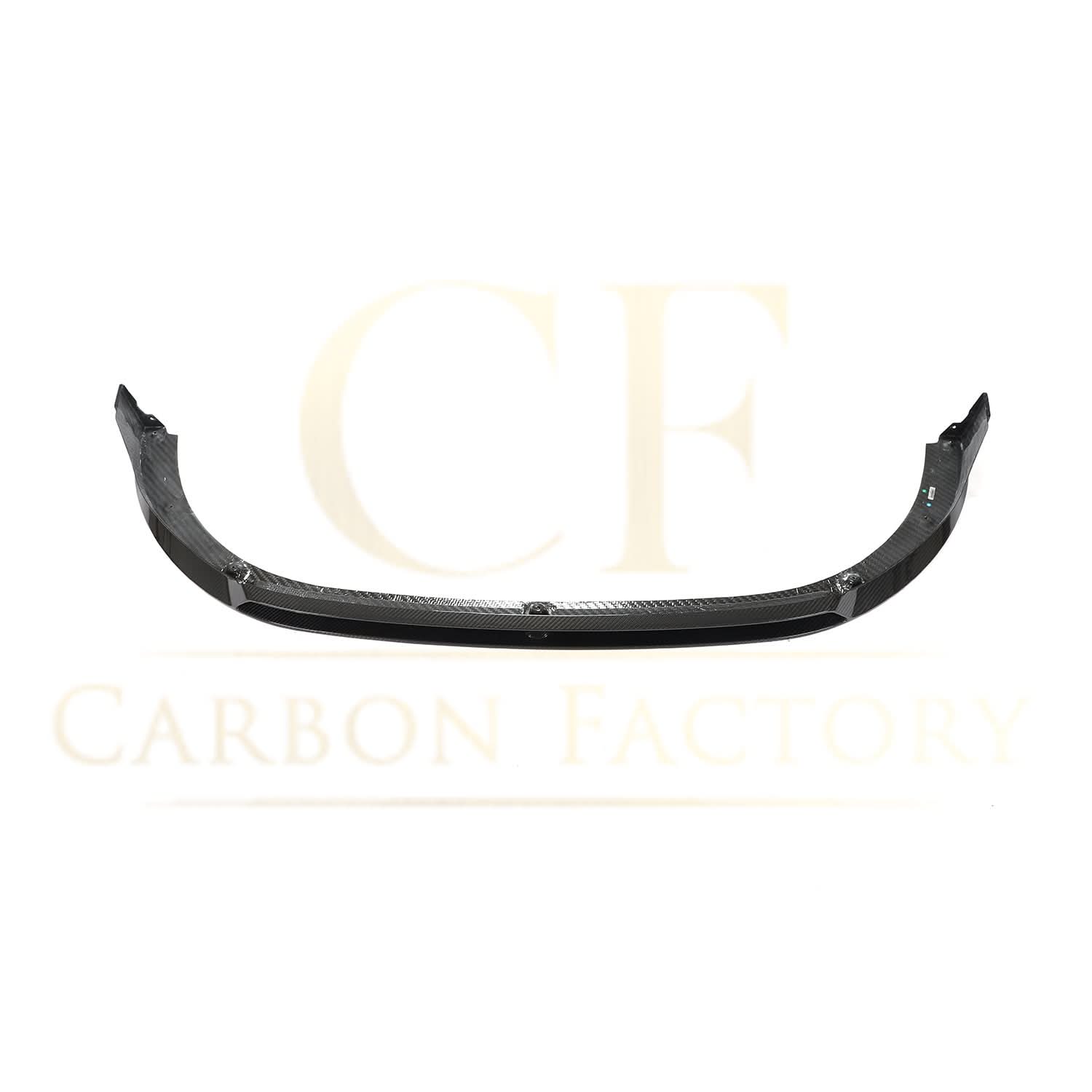 V Style Pre-Preg Carbon Fibre Front Splitter for VW Golf MK8 GTI 21-Present - Carbon Factory