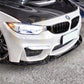 VR Style Carbon Fibre Front Splitter for BMW F80 M3 F82 F83 M4 14-20 - Carbon Factory