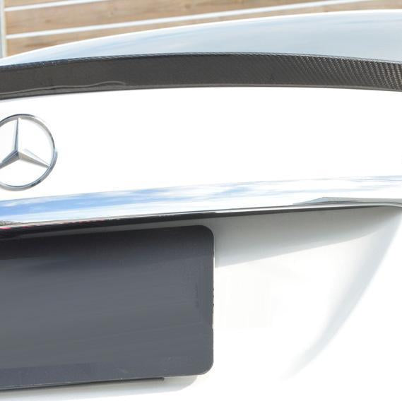 AMG Style Carbon Fibre Boot Spoiler for Mercedes Benz W205 C Class 15-21 - Carbon Factory