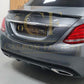 PSM Style Carbon Fibre Boot Spoiler for Mercedes Benz W205 C Class 15-21 - Carbon Factory