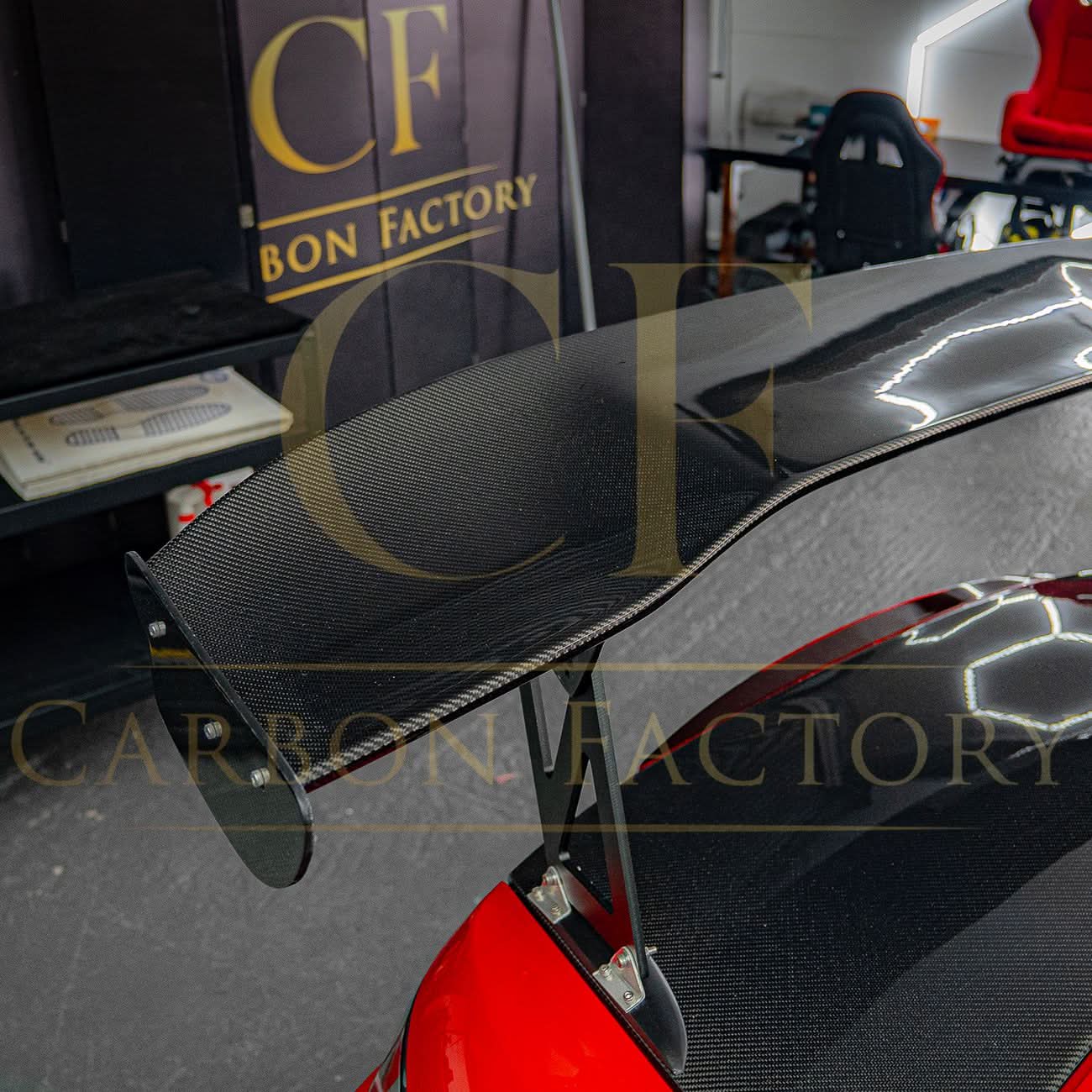 J's Racing Style Carbon Fibre GT Wing Spoiler for Honda S2000 99-09 - Carbon Factory