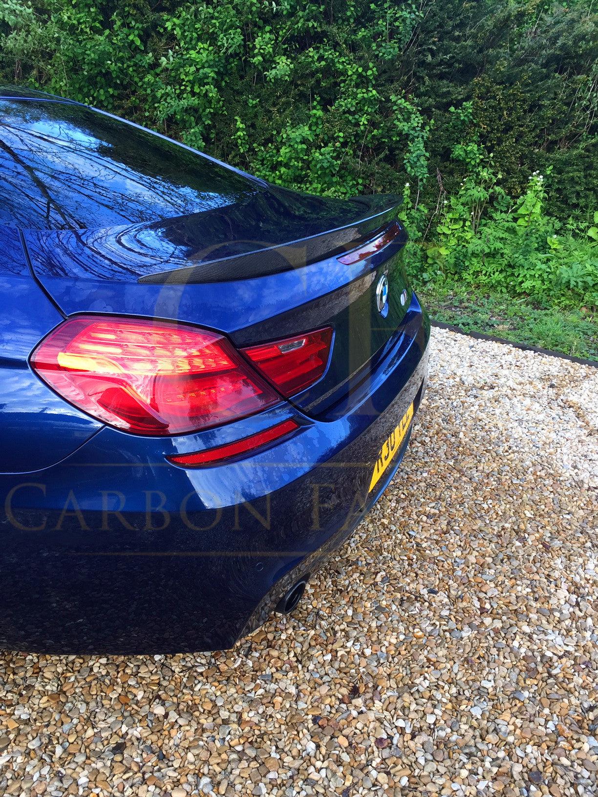 MP Style Carbon Fibre Boot Spoiler for BMW 6 Series F06 F12 F13 inc M6 11-18 - Carbon Factory