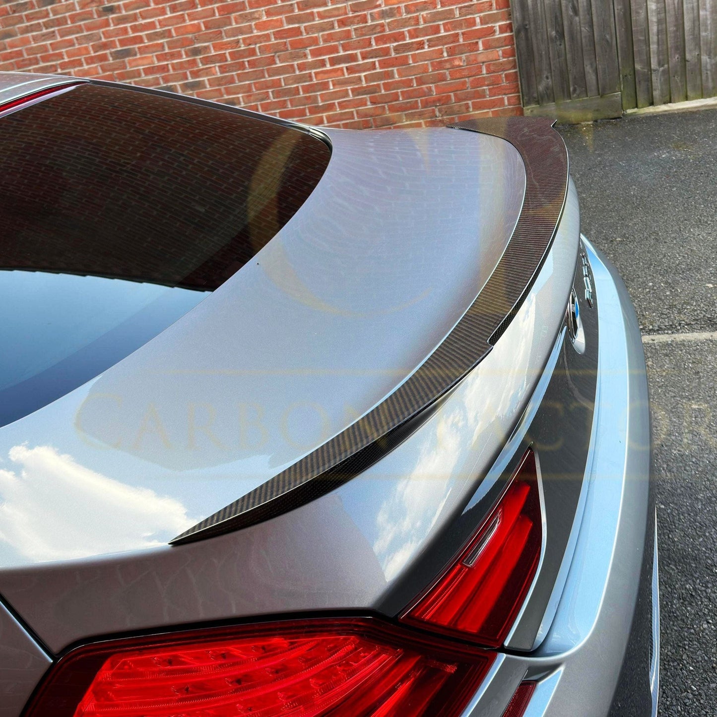V Style Carbon Fibre Boot Spoiler for BMW 6 Series F06 F12 F13 inc M6 11-18 - Carbon Factory