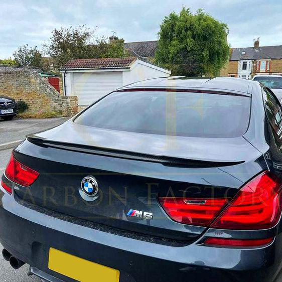 V Style Carbon Fibre Boot Spoiler for BMW 6 Series F06 F12 F13 inc M6 11-18 - Carbon Factory