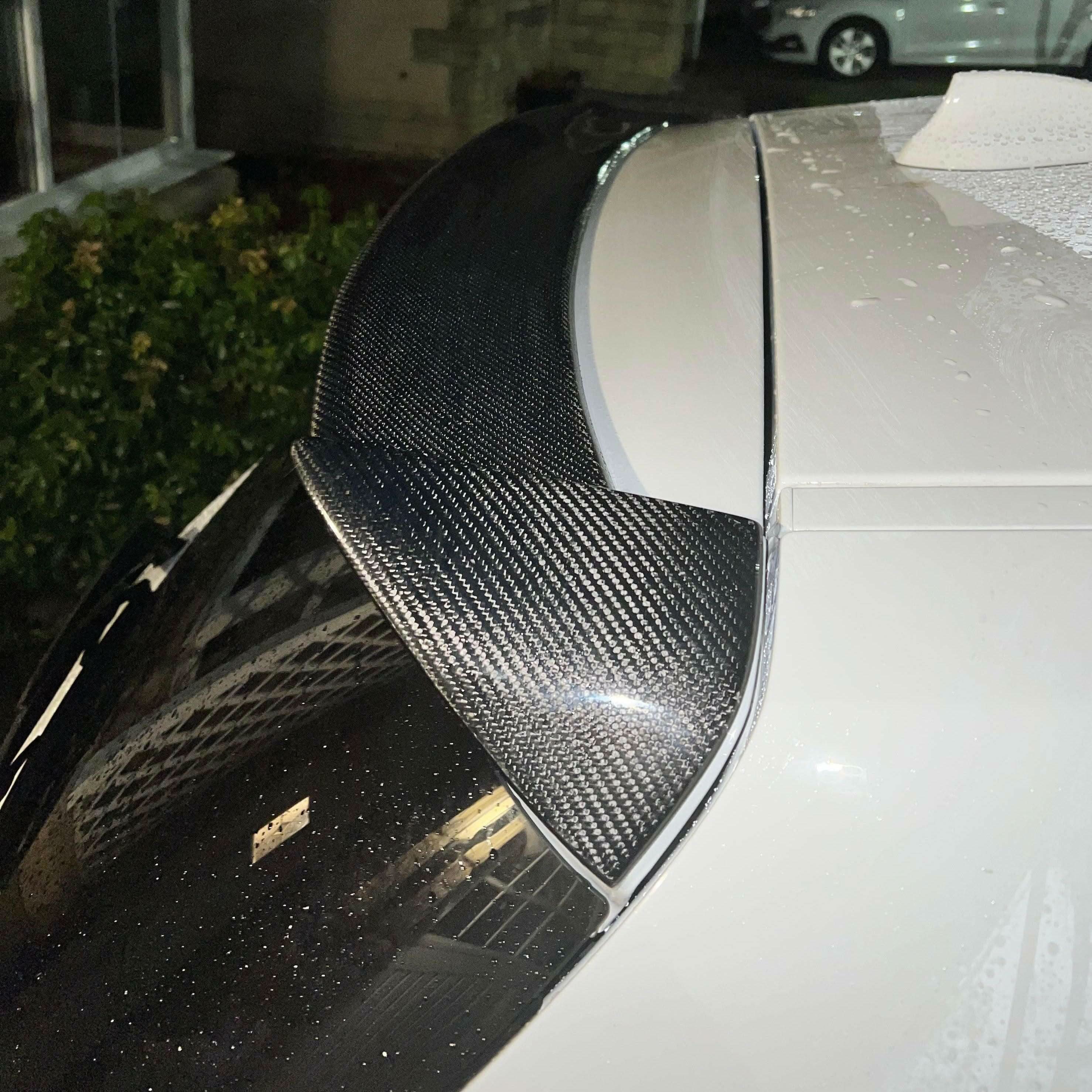 3D Style Carbon Fibre Roof Spoiler for BMW 1 Series F20 F21 11-19 - Carbon Factory