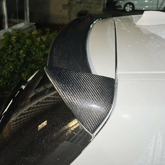 3D Style Carbon Fibre Roof Spoiler for BMW 1 Series F20 F21 11-19 - Carbon Factory
