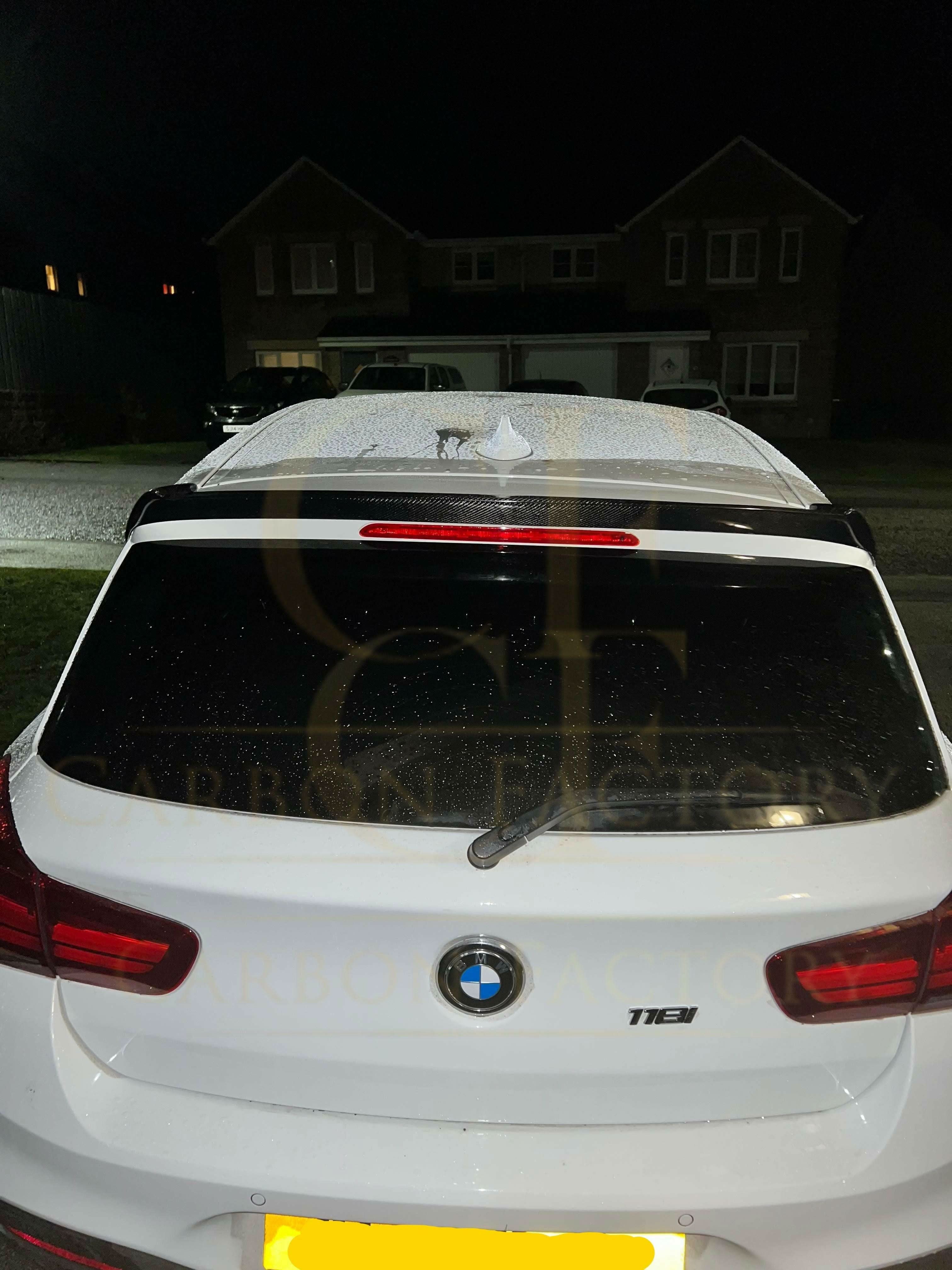 3D Style Carbon Fibre Roof Spoiler for BMW 1 Series F20 F21 11-19 - Carbon Factory