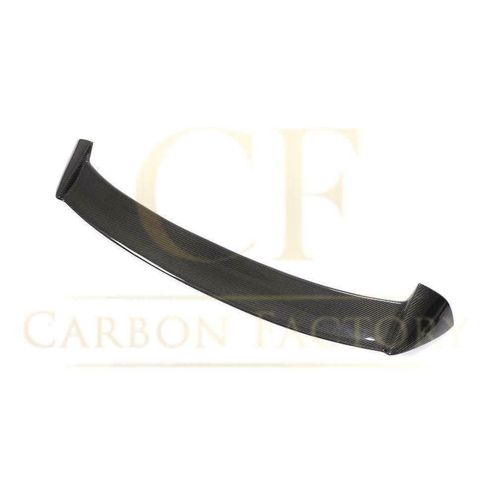 3D style carbon fiber roof spoiler for BMW 1 Series F20 F21 (2011-2019), showcasing sleek, textured carbon fiber design.