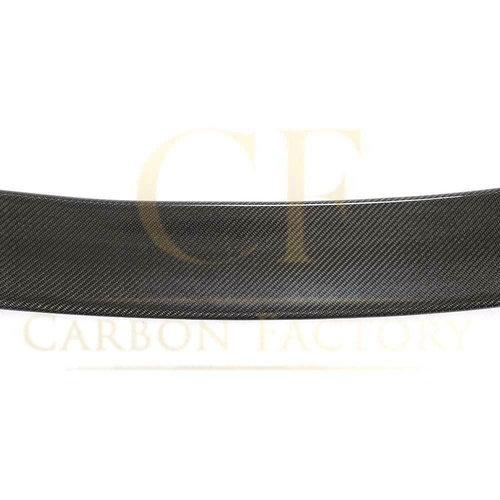 3D style carbon fibre roof spoiler for BMW 1 Series F20 F21 11-19, enhancing aerodynamics and sporty appearance.