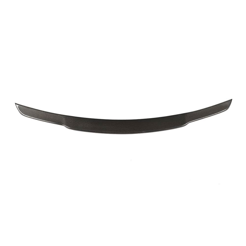 AMG-style carbon fibre boot spoiler for Mercedes Benz W222 S-Class saloon 2014-2020, showcasing sleek aerodynamic design.