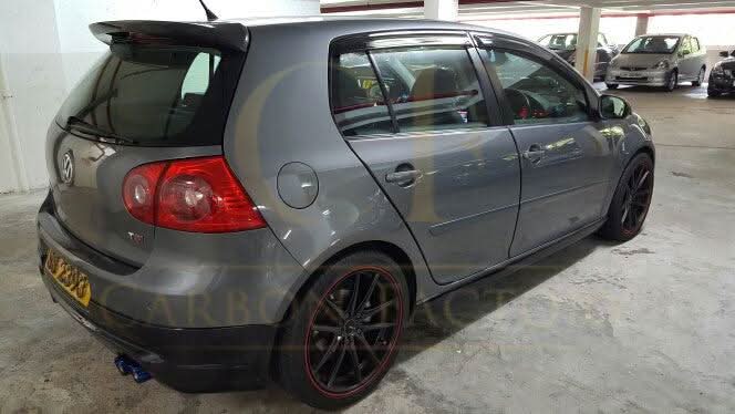 AB Style Carbon Fibre Roof Spoiler for VW Golf MK5 R32 GTI 04-09 - Carbon Factory