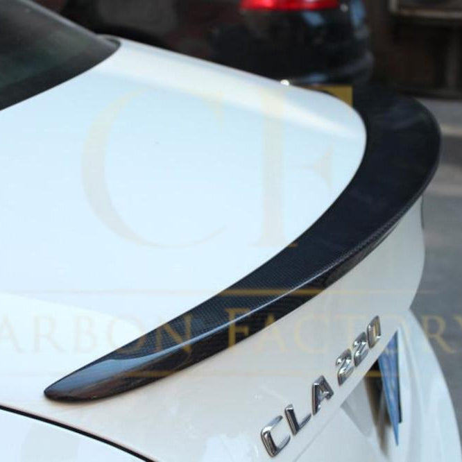 AMG Style Carbon Fibre Boot Spoiler for Mercedes Benz W117 CLA 13-19 - Carbon Factory