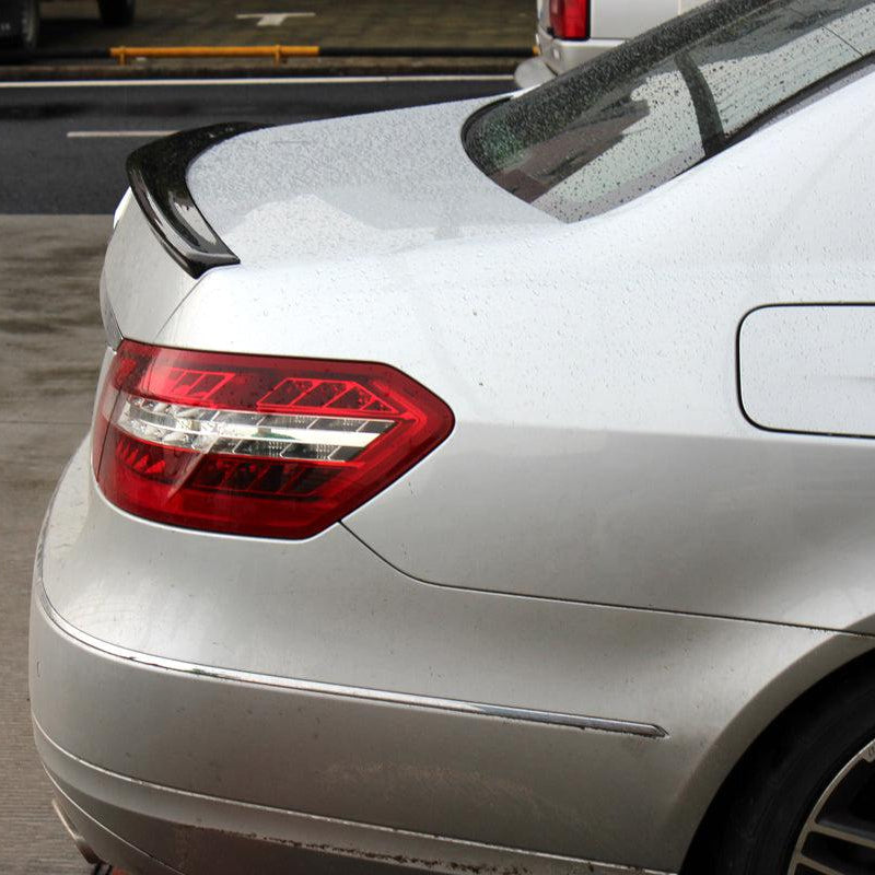 AMG Style Carbon Fibre Boot Spoiler for Mercedes Benz W212 E Class Saloon 10-17 - Carbon Factory