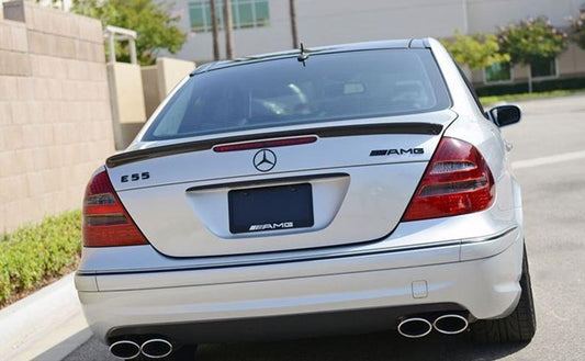 AMG Style Carbon Fibre Boot Spoiler for Mercedes Benz W221 S Class 06-13 - Carbon Factory