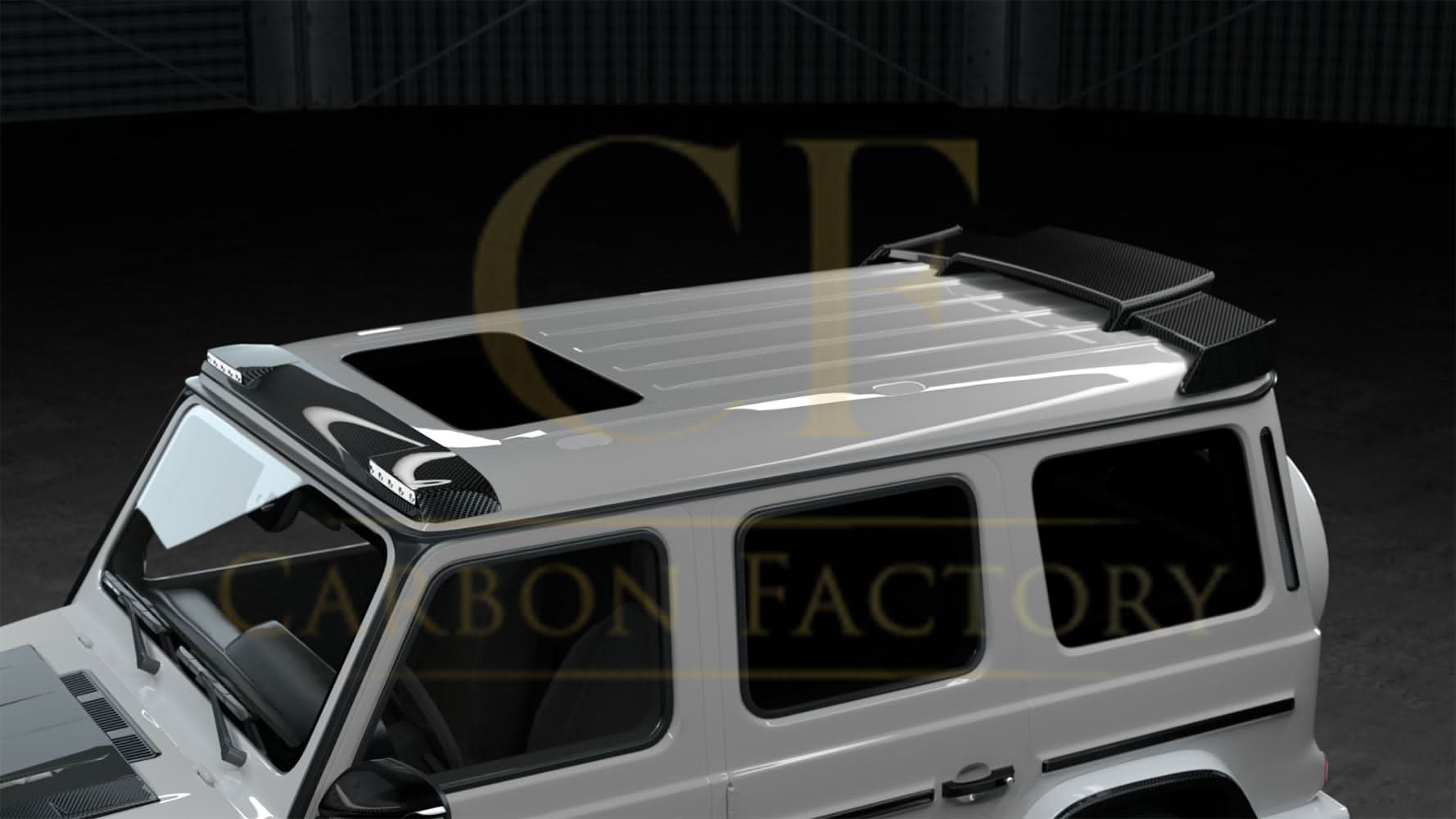 AMG Style Pre-Preg Carbon Fibre Roof Spoiler for Mercedes W464 G Class G Wagon 19-Present - Carbon Factory