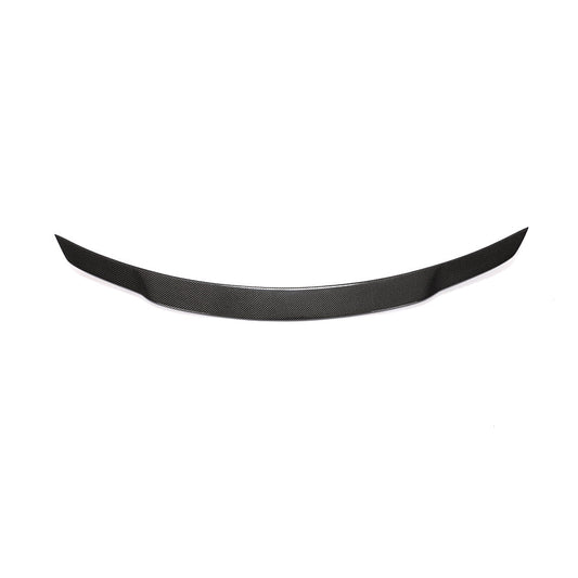 Brabus Style Carbon Fibre Boot Spoiler for Mercedes Benz R172 SLC SLK 11-19 - Carbon Factory