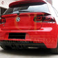 Carbon Fibre Mid Spoiler for VW Golf MK6 GTI R20 08-13 - Carbon Factory