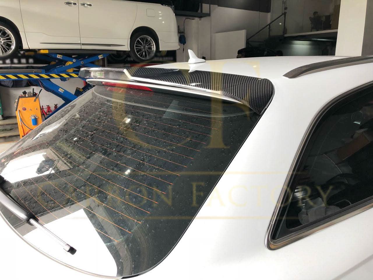 Carbon Fibre Roof Spoiler for Audi C7.5 A6 Estate 15-18 - Carbon Factory