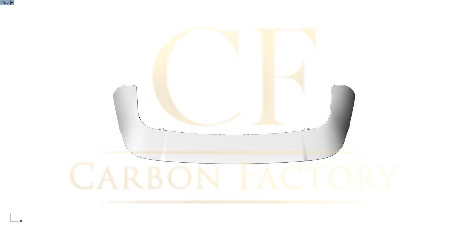 Carbon Fibre Roof Spoiler for Mercedes Benz W292 GLE SUV 20-Present - Carbon Factory