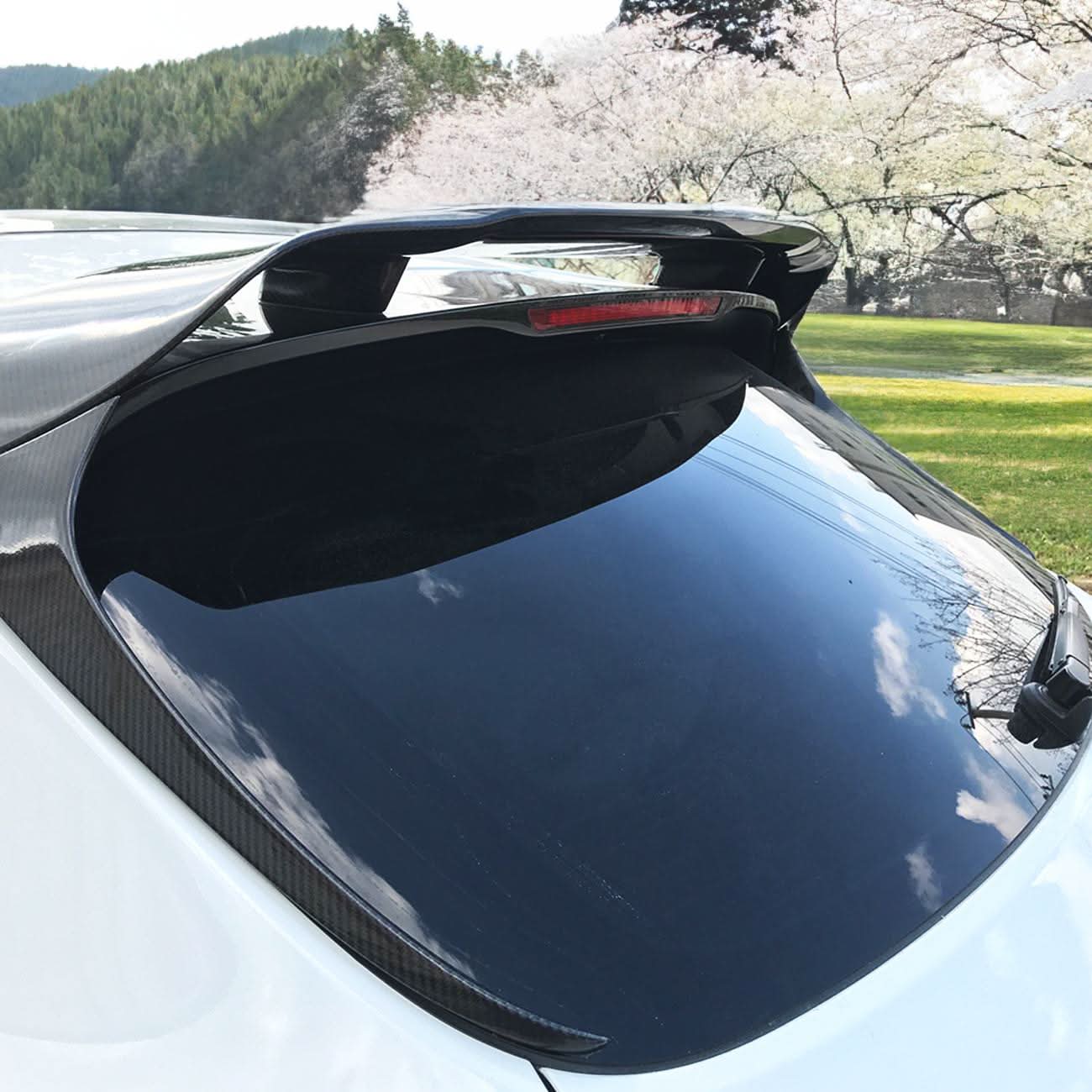 Carbon Fibre Roof Spoiler for Porsche Macan 14-20 - Carbon Factory