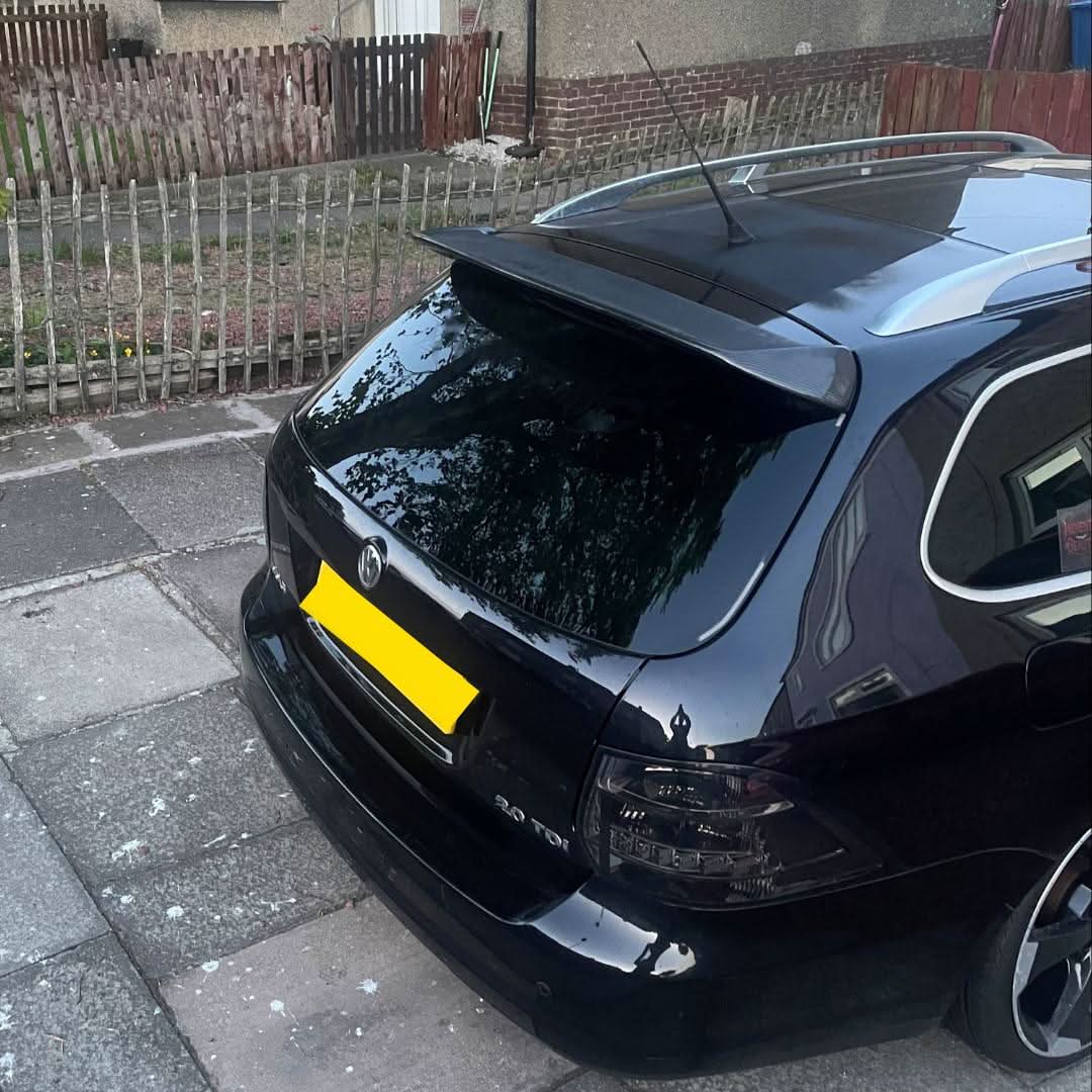 Carbon Fibre Roof Spoiler for VW Golf MK6 Estate 08-13 - Carbon Factory