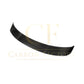 CF Style Carbon Fibre Boot Spoiler for Audi 8S TT TTS MK3 15-20 - Carbon Factory