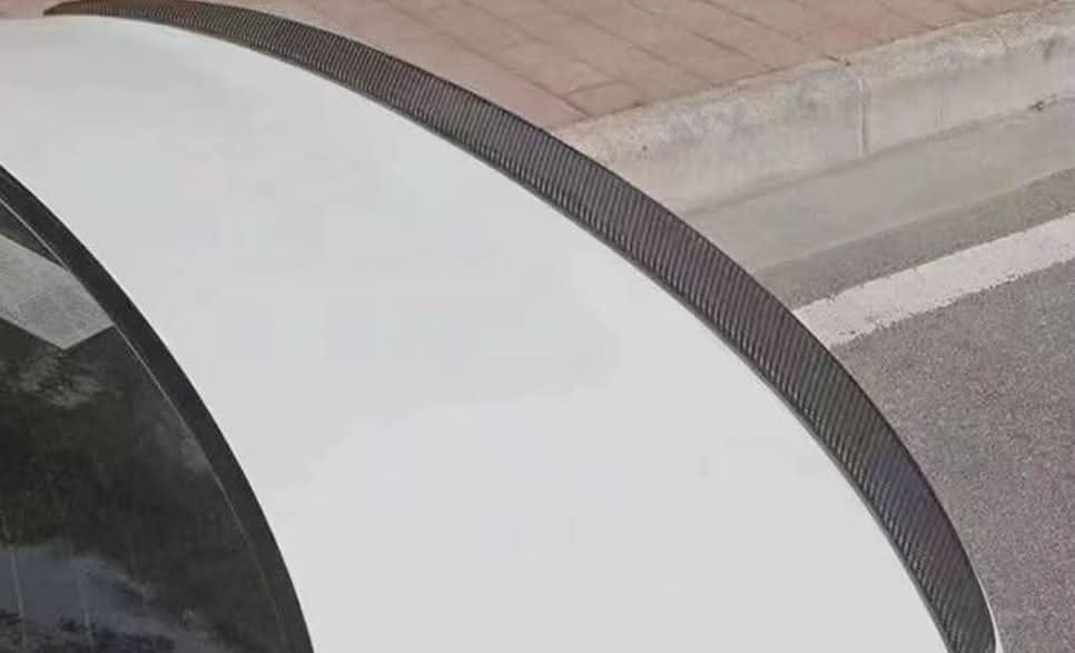 CF Style Carbon Fibre Boot Spoiler for Audi A3 S3 RS3 Saloon 20-24 - Carbon Factory
