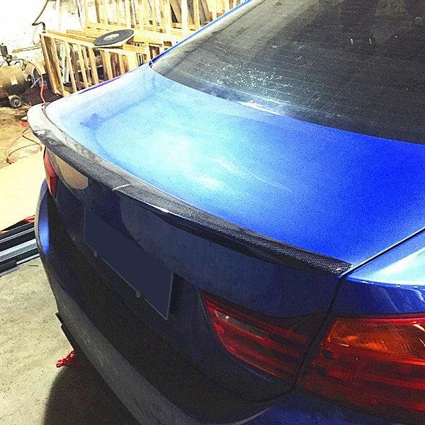 CS Style Carbon Fibre Boot Spoiler for BMW 4 Series F32 Coupe 14-20 - Carbon Factory