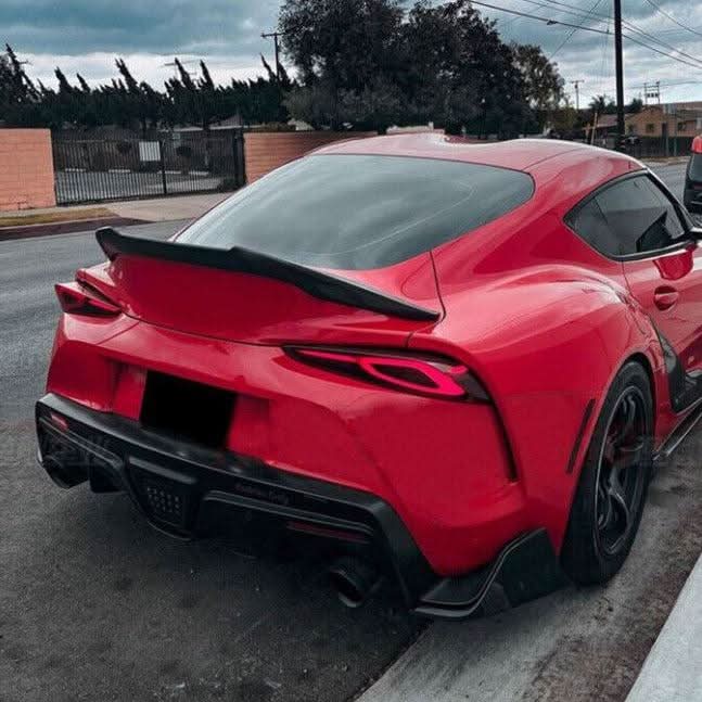 CW Style Carbon Fibre Rear Spoiler for Toyota A90 Supra 19-Present - Carbon Factory