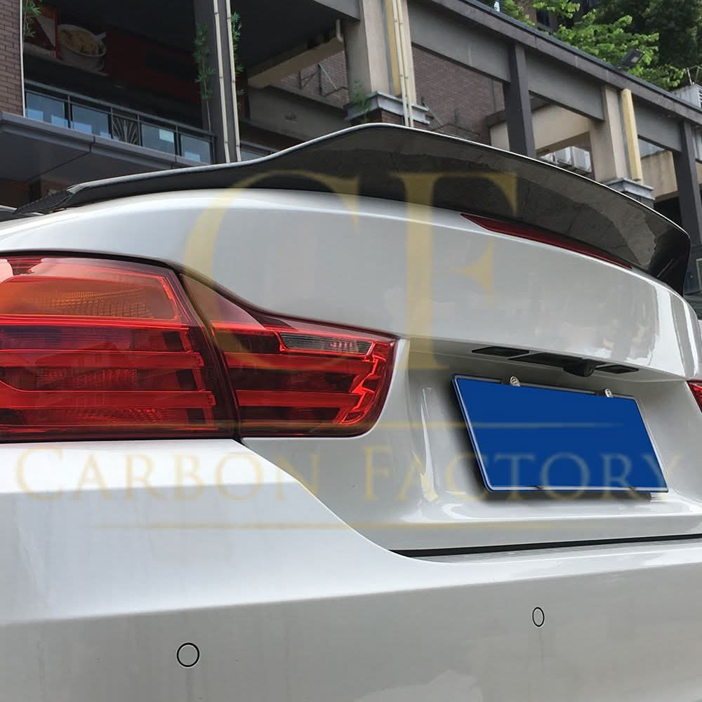 DS Style Carbon Fibre Boot Spoiler for BMW 4 Series F33 Convertible inc F83 M4 14-20 - Carbon Factory