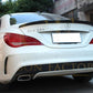FD Style Carbon Fibre Boot Spoiler for Mercedes Benz W117 CLA 13-19 - Carbon Factory
