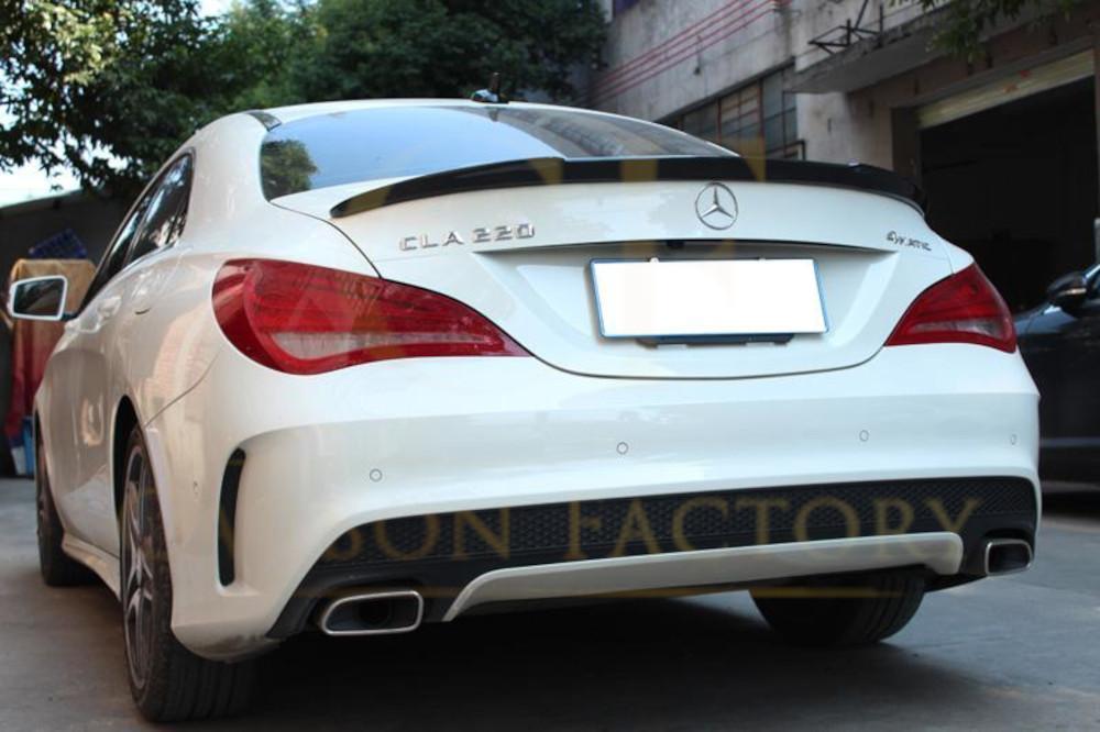 FD Style Carbon Fibre Boot Spoiler for Mercedes Benz W117 CLA 13-19 - Carbon Factory