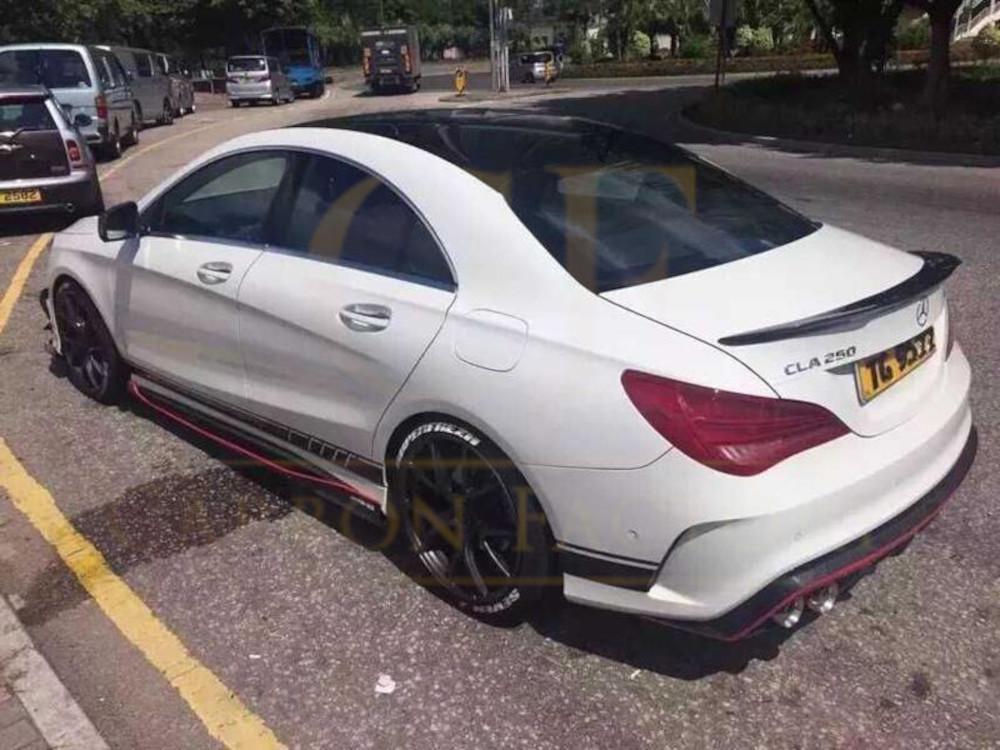FD Style Carbon Fibre Boot Spoiler for Mercedes Benz W117 CLA 13-19 - Carbon Factory