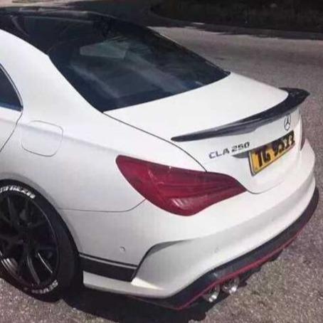 FD Style Carbon Fibre Boot Spoiler for Mercedes Benz W117 CLA 13-19 - Carbon Factory