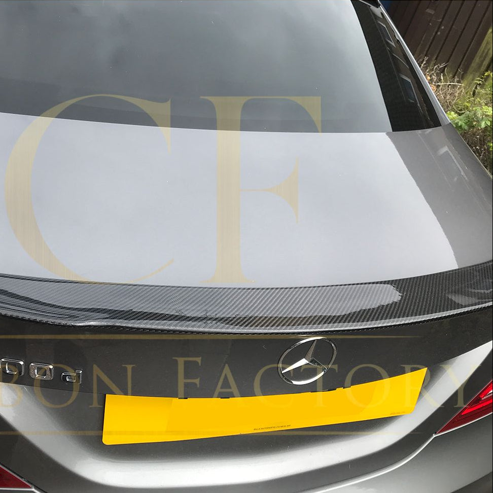 FD Style Carbon Fibre Boot Spoiler for Mercedes Benz W117 CLA 13-19 - Carbon Factory