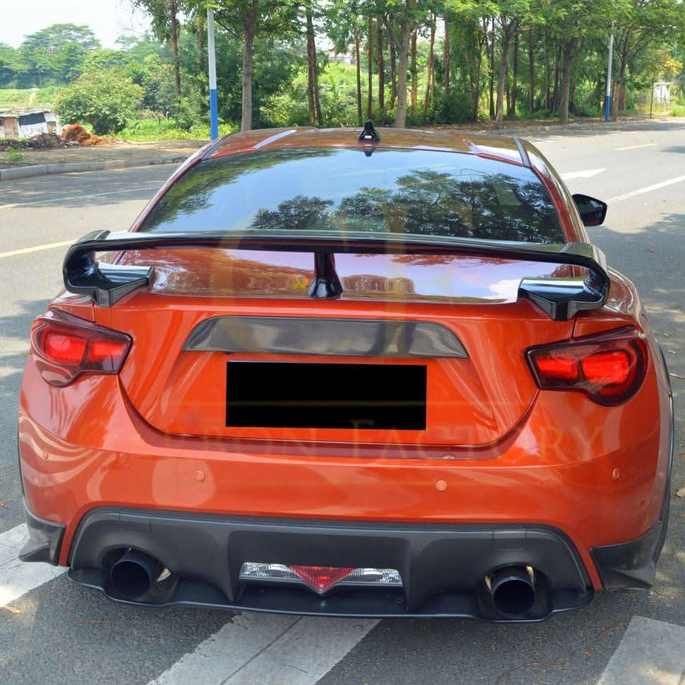 GTR Style Carbon Fibre Boot Spoiler for Toyota GT86 12-20 - Carbon Factory