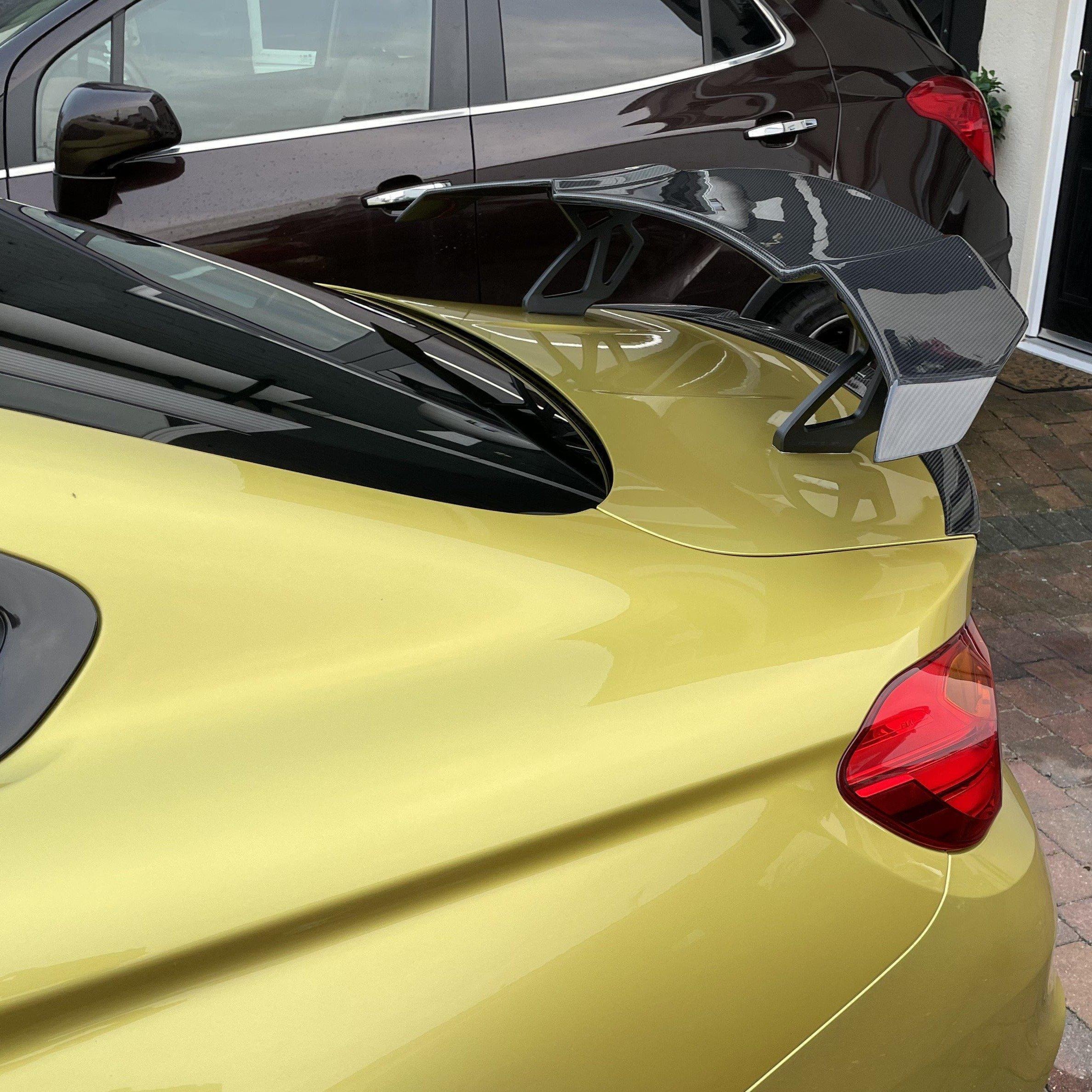 GTS V Style Carbon Fibre Boot Spoiler for BMW F80 M3 F82 F83 M4 14-20 - Carbon Factory