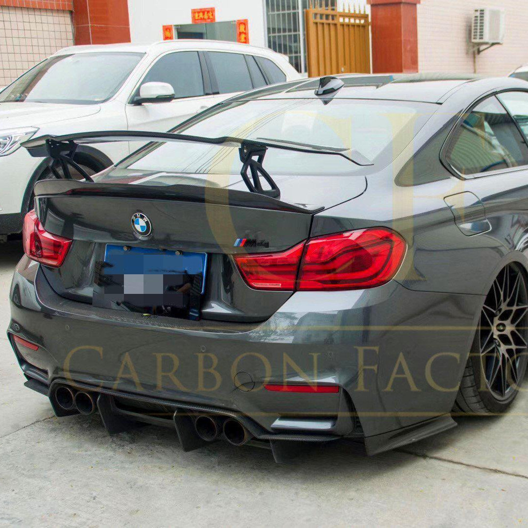 GTS V Style Carbon Fibre Boot Spoiler for BMW F80 M3 F82 F83 M4 14-20 - Carbon Factory