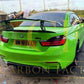 GTS V Style Carbon Fibre Boot Spoiler for BMW F80 M3 F82 F83 M4 14-20 - Carbon Factory