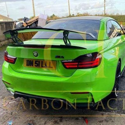 GTS V Style Carbon Fibre Boot Spoiler for BMW F80 M3 F82 F83 M4 14-20 - Carbon Factory